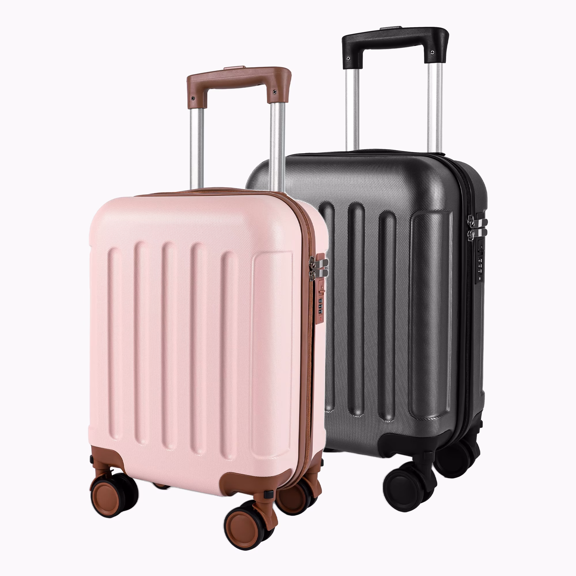 Set de Valize Bruno 40x30x20 Pink-Black