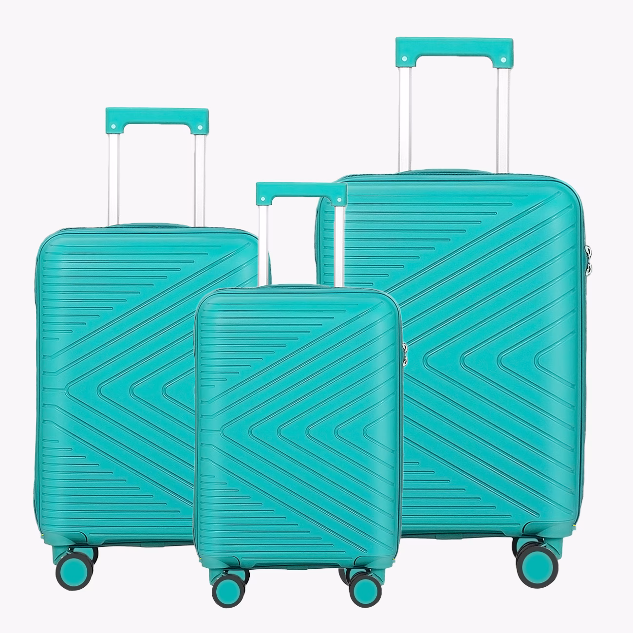 Комплект Чемоданов Fly Aqua Green